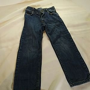 Boys 5T Oldnavy Medium Wash Elastic Jeans